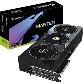 [해외] 영국 기가바이트 그래픽카드 Gigabyte AORUS GeForce RTX 4080 Master 16G Graphics Card 3X WIN