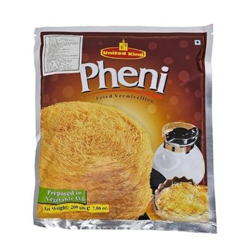 페니면 튀긴 버미셀리 카다이프 닮은 정통 파키스탄 디저트 Pheni 200g, 1개