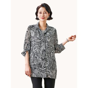 알리사 페이즐 쉬폰 재킷 K231JK03