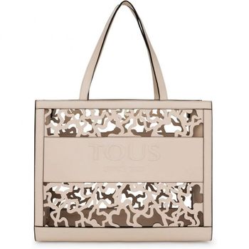 [해외] 토스 tous 토트백 쇼퍼백 가방 여성 베이지 Shopping XL Amaya K Shock 345698