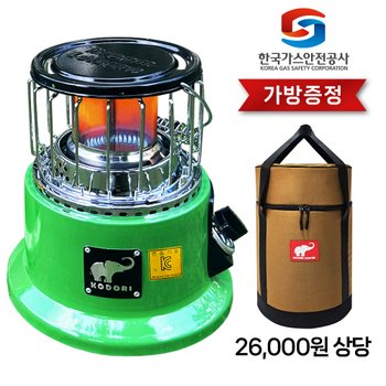 차원이 다른 따뜻함 연료걱정 없는 코돌이 캠핑히터 LPG 가스난로 조리도 가능