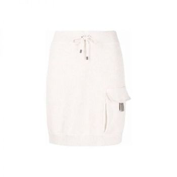 [해외] Brunello Cucinelli 우먼 크림 니트 스커트 Pocket Size XL M19174289_C2430 1345537