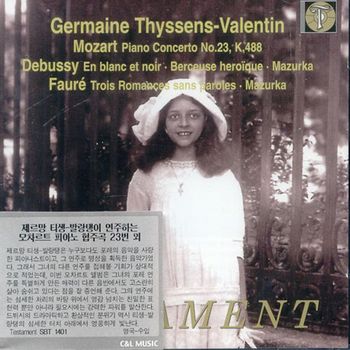 GERMAINE THYSSENS-VALENTIN - MOZART PIANO CONCERTO NO.23, ETC