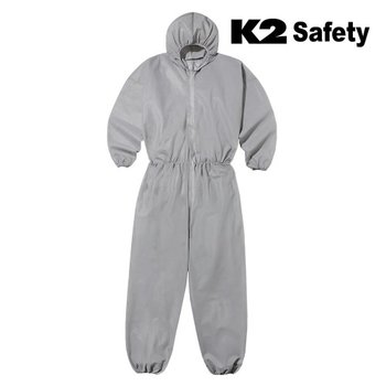K2 세이프티 방진복 분진복 작업복 원피스 점프수트 일회용 K100