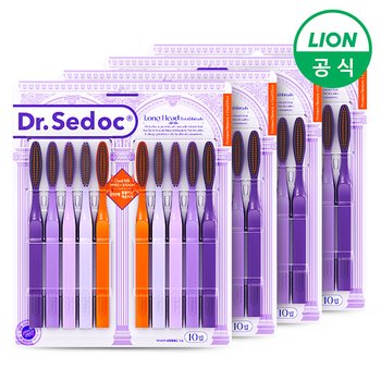 닥터세닥 롱헤드 칫솔 어금니 안쪽 양치 탄력모 초미세모 40개