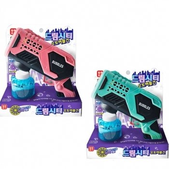 KC 드림시티 오토 버블건 스핀 회오리 천0개 비누방울 비눗방울 총