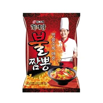 크라운 311SSL36 꽃게랑 불짬뽕 중 70g 박스(16개입)