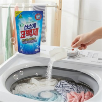 오투 흰옷 산소 표백제 400g 일반 드럼 겸용 흰색옷얼룩 손세탁세제 빨래세제