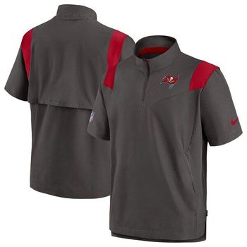 [해외] 816562 나이키 NFL팀 후드 맨투맨 집업 Tampa Bay Buccaneers Nike Sideline Coaches Che
