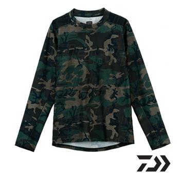 다이와 DE-6007 긴소매러쉬가드셔츠/GREEN CAMO(M)