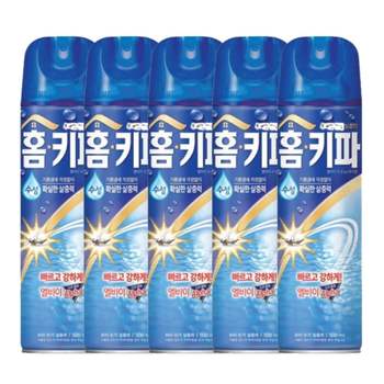 홈키파 746VCE67 스프레이 엘비이 수성 에어졸 알파 500ml 5개