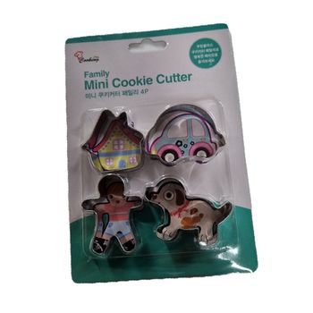 미니 쿠키 커터 만들기 레시피 세트 할인 팁 어린이 쿠키커터 비스킷 쿠키틀 스탬프 모양틀