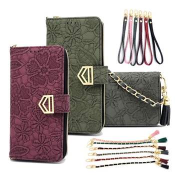 갤럭시노트20U N986 플라워 지퍼 다이어리 케이스 꽃모양다이어리케이스 지퍼다이어리케이스