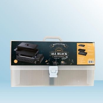 코베아 3WAY 올인원 올블랙 구이바다 M 베이직 휴대용 캠핑+전용 캐리백