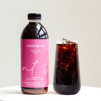 (모먼트빈) 콜드브루 더치커피 원액 1L 케냐AA 커피원액 에스프레소