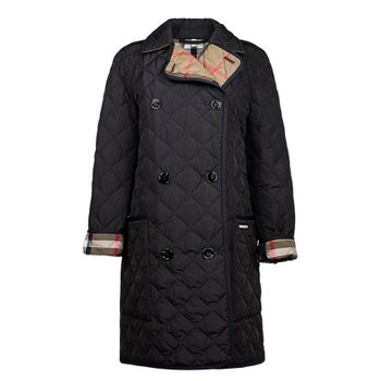 버버리 타이팅 롱 퀼팅 자켓 80841991 121559661