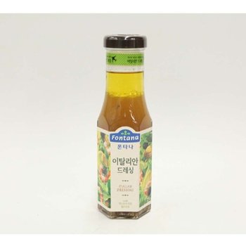 식초베이스 폰타나 이탈리안 드레싱 270g 식자재 식료품 가공식품 식당재료 간편식품
