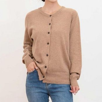 여자 EMAI2882 세련된 베이직 국산 울가디건 간절기 올데이 데일리 캐