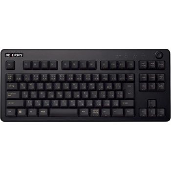 [해외] 리얼포스 무접점 키보드 하이브리드 텐키리스 30g 일본어배열 블랙 R3HC13
