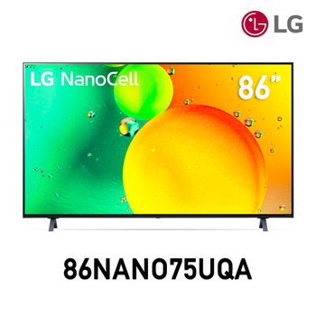 [해외직구] 86 클래스 나노셀 75UQA 시리즈 LED 4K UHD 스마트 webOS TV