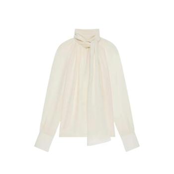 26 SS 지방시 매듭 칼라 블라우스 BW61AM14M8 TP451706670