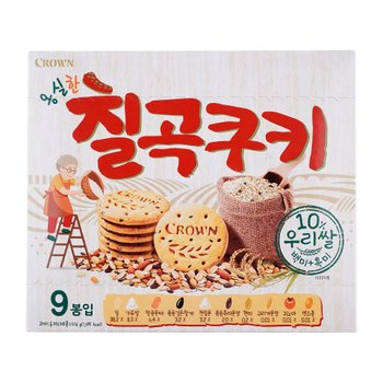 신상 크라운 옹실한 칠곡쿠키 216g