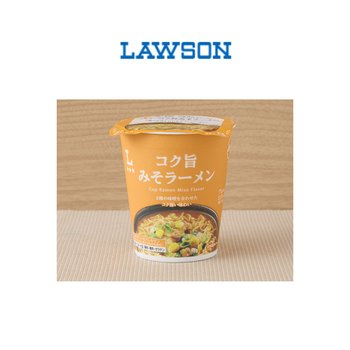 [해외] 일본 로손 편의점 진한 감칠맛 된장 컵라면 71g