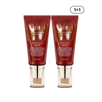 미샤 퍼펙트 커버 비비크림 50ml 2개