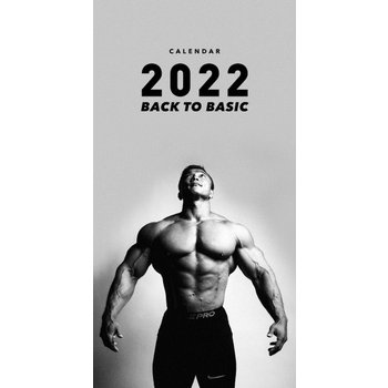 2022 백 투 베이직 벽걸이 달력 - 레전드 보디빌더 강경원의 (스프링)