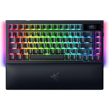[해외] Razer BlackWidow V4 Pro 75% 4K Hz OLED RGB 레이저 HyperSpeed와 HyperPolling에 의한 무선