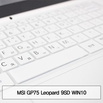 MSI GP75 Leopard 9SD WIN10 말싸미키스킨