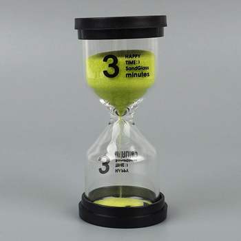 심플디자인 BUQ510X0 인테리어 탁상 양치 유리 래시계 3분