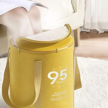 휴대용 126CDB35 족욕가방 이중보온 간편 족탕 방수 다용도 워