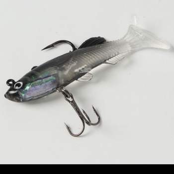 꼬리액션 살랑살랑 루어낚시 웨이트훅 쉐드웜 2p세트 DP72855