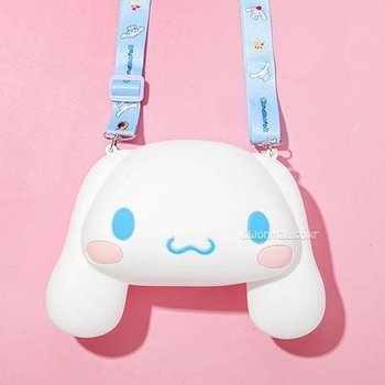 크로스백 슬링백 메신져백 여성 남성 토트 숄더 가방 산리오 시나모롤 메가 빅페이스 실리콘