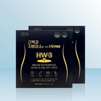 주영엔에스 근력과 지방감소를 위한 HW 오곡맛 (25g x 14포) x 2개 / iuy