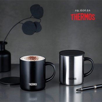써모스 진공단열 반전 머그컵 JDG-350K