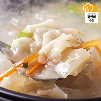 [손경신장인]생수제비 500g(3인분)+김치수제비500g(3인분)/소스포함