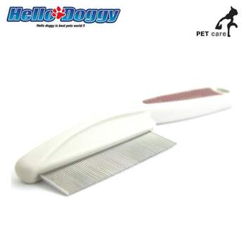 강아지 애완용 일자빗 헬로도기 미니 브러쉬 반려동물 전용 빗
