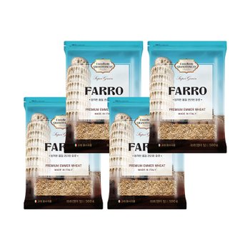 [행사상품] 더프레시 곡물마켓 파로 500g 4봉 + 수입산 귀리 500g 1봉 증정