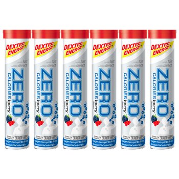[해외] DEXTRO 덱스트로 에너지 타블릿 20정 6개 베리 Electrolyte sport tablets zero calorie drink