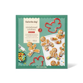 페이보릿 데이 닌자브레드 쿠키 베이킹 만들기 키트 294g 무료배송