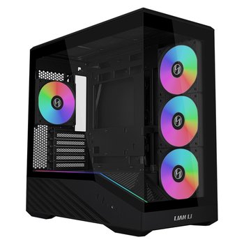 리안리 Vector V100 ARGB MINI 미니타워 케이스 블랙