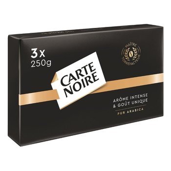 [해외] Carte Noire 까르떼누아 아라비카 그라운드 로스트커피 250g X 3개