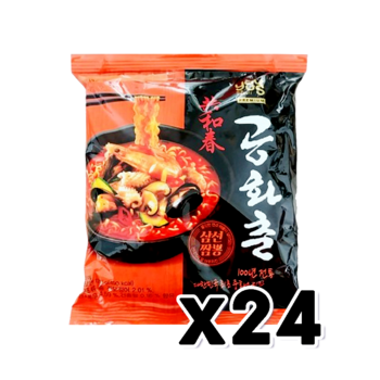 공화춘 삼선짬뽕 봉지면 120g x 24개 1박스
