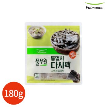 풀무원 통멸치 다시팩 18g x 10개입