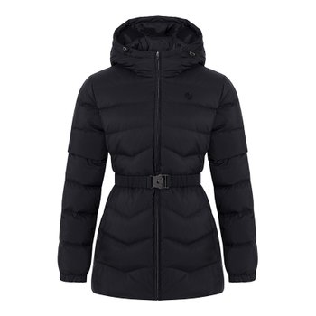 여성골프겨울패딩 H442 여성 벨티드 후드 다운 점퍼 1HCPAW4513BLLC_SC
