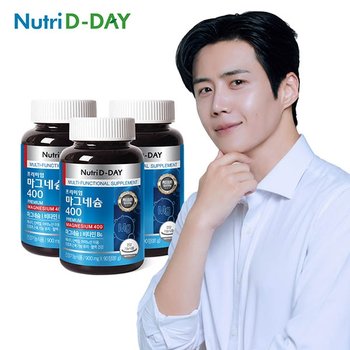 뉴트리디데이 프리미엄 마그네슘 400 90정 3병 9개월분