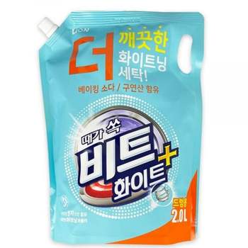 비트 P5O4J6J2 화이트플러스 액체세제 2리터 드럼용 리필용