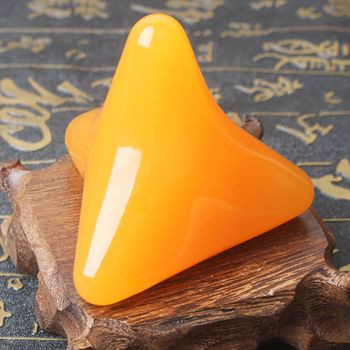 삼각뿔 밀랍 수지 옥 괄사 마사지 도구 지압봉 안마밀대 안마용품